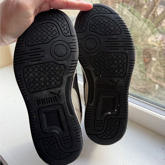 Puma Kids High-Top Sneakers sz 2.5 good dirty condition - Picture 5 of 9